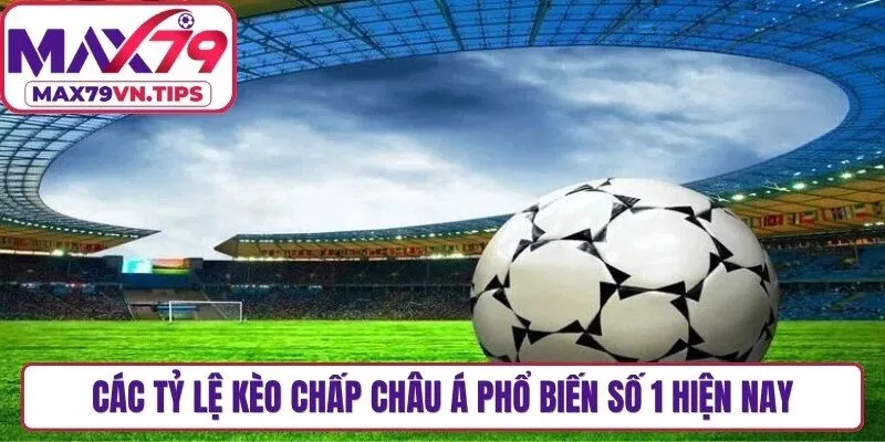 Các tỷ lệ kèo chấp châu á phổ biến số 1 hiện nay