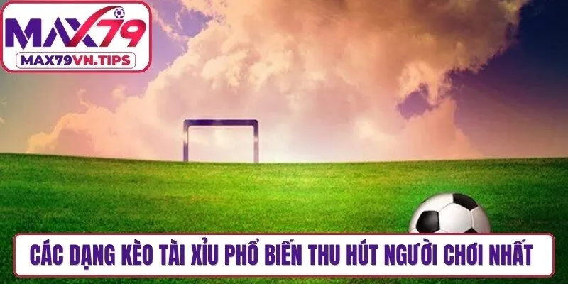 Các dạng kèo tài xỉu phổ biến thu hút người chơi nhất 2026
