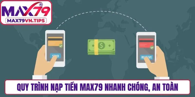Quy trình nạp tiền Max79 nhanh chóng, an toàn